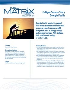 Reynolds Culligan Georgia Pacific Case Study