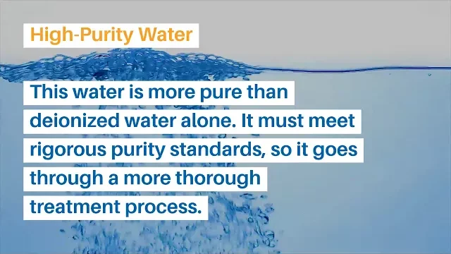 Industrial Deionized Water Treatment Industrial Deionized Water Treatment